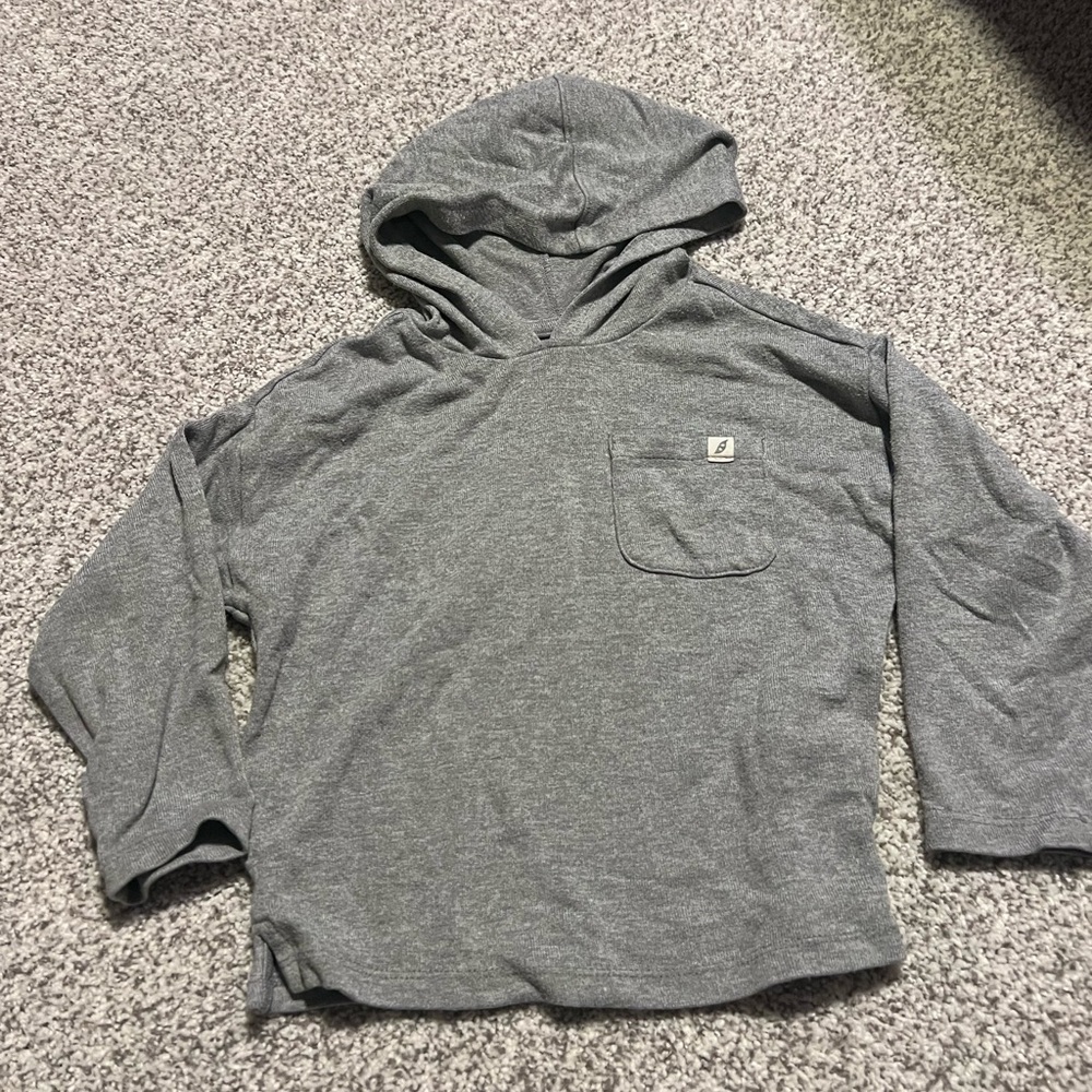 Easy Peasy Gray Kids Hoodie